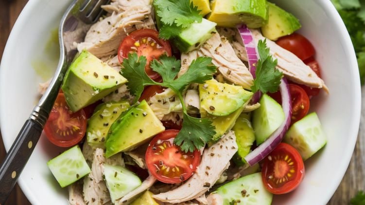 Avocado Chicken Salad Recipe