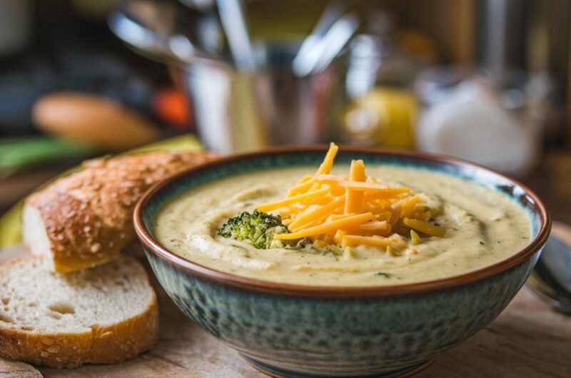 Broccoli and Cheddar Soup Recipe