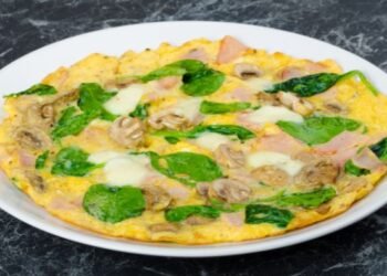 Ham, Mushroom & Spinach Frittata – A Savory Keto Start!