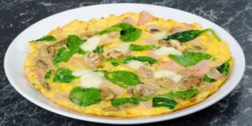 Ham, Mushroom & Spinach Frittata – A Savory Keto Start!