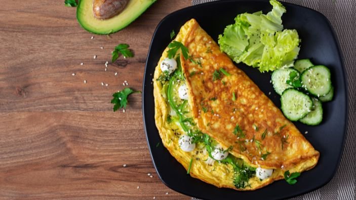 Keto Avocado Omelette