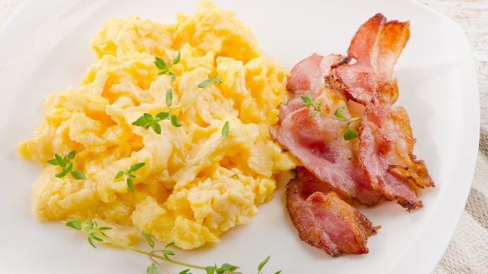 Keto Bacon and Eggs
